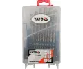 YATO Sada vrt�k� na kov 25ks HSS-COBALT 1-13mm YTO YT-41605, YT-41605