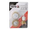 YATO Sada kart drtnch s nstavcem do vrtaky 3 ks mosaz YTO YT-4755, YT-4755