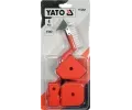 YATO Sada špachtlí na silikon 4 ks YTO YT-52621, YT-52621