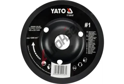 YATO Rotační rašple úhlová hrubá 125 mm typ 1 YTO YT-59167, YT-59167 YATO Rotační rašple úhlová hrubá 125 mm typ 1 YTO YT-59167, YT-59167