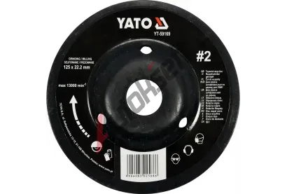 YATO Rotační rašple úhlová jemná 125 mm typ 2 YTO YT-59169, YT-59169 YATO Rotační rašple úhlová jemná 125 mm typ 2 YTO YT-59169, YT-59169