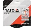 YATO Rotační rašple úhlová jemná 125 mm typ 2 YTO YT-59169, YT-59169