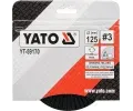 YATO Rotační rašple úhlová jemná 125 mm typ 3 YTO YT-59170, YT-59170