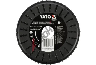 YATO Rotační rašple frézovací univerzální 118 mm YTO YT-59177, YT-59177 YATO Rotační rašple frézovací univerzální 118 mm YTO YT-59177, YT-59177