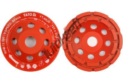 YATO Kotouč diamantový 125 x 22,2 mm brusný YTO YT-6030, YT-6030 YATO Kotouč diamantový 125 x 22,2 mm brusný YTO YT-6030, YT-6030