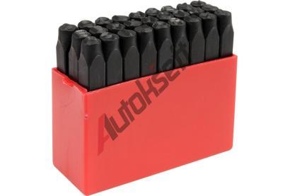 YATO Razidla psmenkov 6 mm 27 ks YTO YT-6862, YT-6862