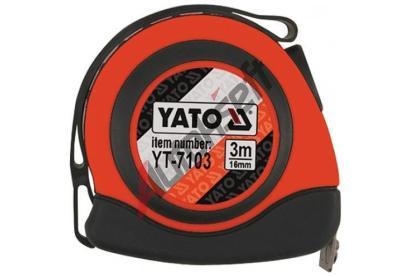 YATO Metr svinovac� 3 m x 16 mm autostop YTO YT-7103, YT-7103