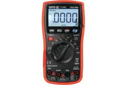 YATO Multimetr digit�ln� TRUE RMS, LCD YTO YT-730893, YT-730893