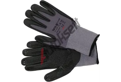YATO Pracovní rukavice nylon/nitril vel.10 černé YTO YT-74759, YT-74759 YATO Pracovní rukavice nylon/nitril vel.10 černé YTO YT-74759, YT-74759