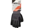 YATO Pracovní rukavice nylon/nitril vel.10 černé YTO YT-74759, YT-74759