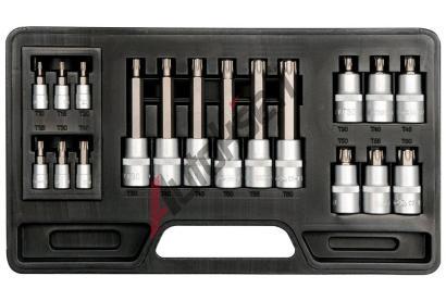 YATO Bity sada 18 ks TORX T10-T60 mm YTO YT-7751, YT-7751