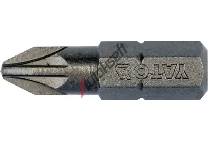 YATO Bit křížový 1/4" PZ2x 25 mm 10 ks S2 YTO YT-78135, YT-78135 YATO Bit křížový 1/4" PZ2x 25 mm 10 ks S2 YTO YT-78135, YT-78135