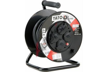 YATO Prodluovk bubnov 4zsuvky IP44 16A 20 m YTO YT-81052, YT-81052