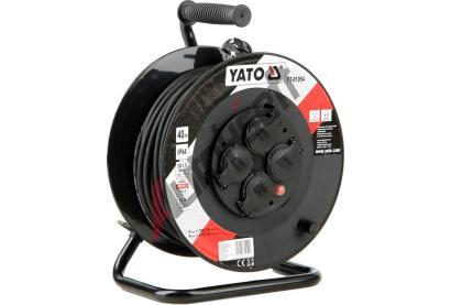 YATO Prodluovk bubnov 4zsuvky IP44 16A 40 m YTO YT-81054, YT-81054