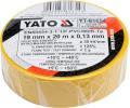 YATO Pska izolan 19 x 0,13 mm x 20 m lut YTO YT-81654, YT-81654