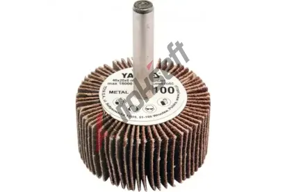 YATO Kotouč lamelový radiální 40x20 P-80 s hřídelí 6 mm YTO YT-83353, YT-83353 YATO Kotouč lamelový radiální 40x20 P-80 s hřídelí 6 mm YTO YT-83353, YT-83353