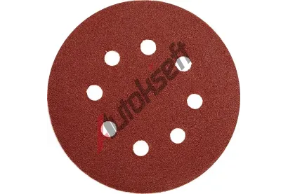 YATO Brusný papír 125 mm P120 s otvory 5 ks suchý zip YTO YT-83455, YT-83455 YATO Brusný papír 125 mm P120 s otvory 5 ks suchý zip YTO YT-83455, YT-83455