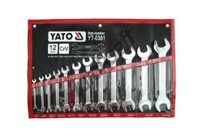 YATO Sada kl��� ploch�ch 12 ks 6 - 32 mm YTO YT-0381, YT-0381