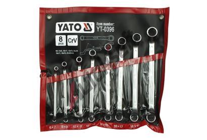 YATO Sada klíčů očkových 8ks 6-22 mm ohnuté YTO YT-0396, YT-0396 YATO Sada klíčů očkových 8ks 6-22 mm ohnuté YTO YT-0396, YT-0396
