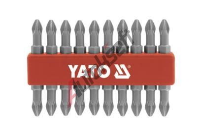 YATO Bit křížový 1/4" PH2 x 65 mm 10 ks oboustranné YTO YT-0481, YT-0481 YATO Bit křížový 1/4" PH2 x 65 mm 10 ks oboustranné YTO YT-0481, YT-0481