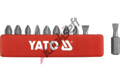 YATO Sada bit� 1/4" 25 mm 10 ks YTO YT-0482, YT-0482