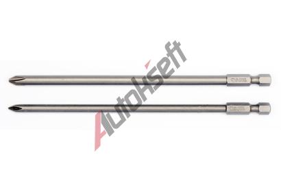YATO Sada bit 1/4" 2 ks kov L=150 mm PH1, PH2 YTO YT-0489, YT-0489