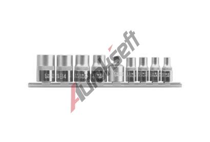 YATO Sada n�stavc� 1/4", 3/8" TORX 9 ks E5-E16 YTO YT-0520, YT-0520