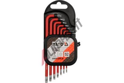 YATO Sada kl��� TORX s otvorem 7 ks YTO YT-0562, YT-0562