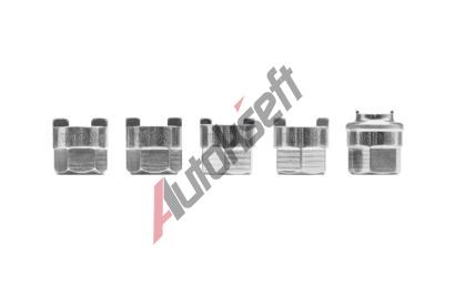 YATO Sada hlavic k mont�i tlumi�� 5ks YTO YT-0621, YT-0621