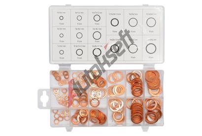 YATO Podlo�ky t�sn�c� m�d�n� sada 150ks YTO YT-06871, YT-06871