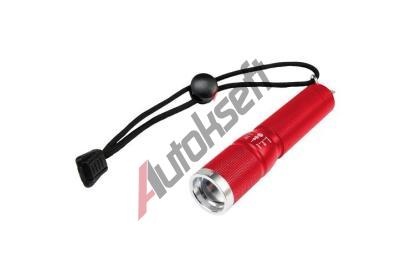 YATO Svtilna kapesn vododoln IP64, fce ZOOM, 100lm, 3xAA, 100x25 mm YTO YT-08571, YT-08571