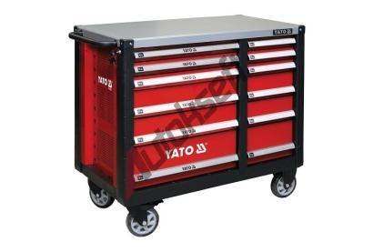 YATO Skka dlensk pojzdn 6+6 zsuvek erven YTO YT-09003, YT-09003