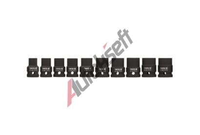 YATO Sada nstavc 1/2" rzov estihrann 10 ks 10-22 mm CrMo YTO YT-1025, YT-1025