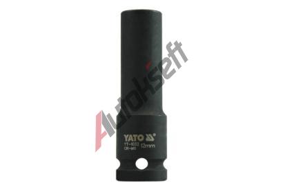 YATO Nstavec 1/2" rzov estihrann hlubok 12 mm CrMo YTO YT-1032, YT-1032