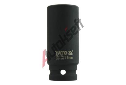 YATO Nstavec 1/2" rzov estihrann hlubok 24 mm CrMo YTO YT-1044, YT-1044