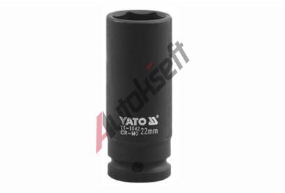 YATO Nstavec 1/2" rzov estihrann hlubok 29 mm CrMo YTO YT-1049, YT-1049