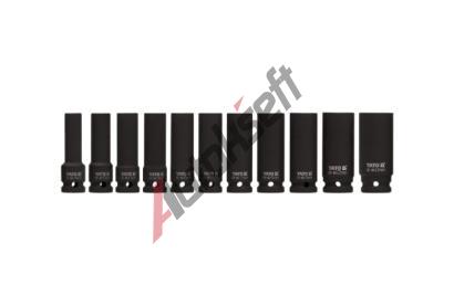 YATO Sada nstavc 1/2" rzov estihrann hlubok 11 ks YTO YT-1054, YT-1054