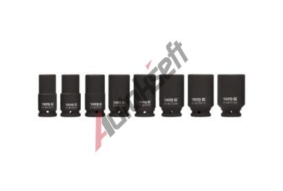 YATO Sada nstavc 3/4" rzov estihrann hlubok 8 ks CrMo YTO YT-1155, YT-1155