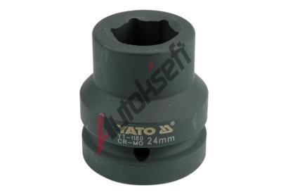 YATO Nstavec 1" rzov estihrann 24 mm CrMo YTO YT-1180, YT-1180