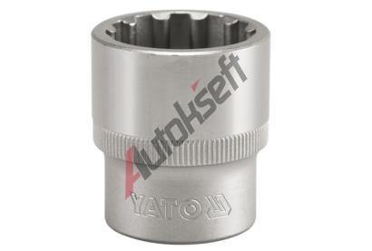 YATO Nástavec 1/2" 10 mm vícezubý YTO YT-1462, YT-1462 YATO Nástavec 1/2" 10 mm vícezubý YTO YT-1462, YT-1462