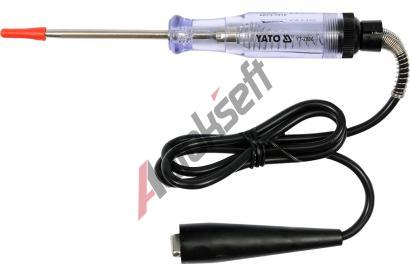 YATO Zkoueka napt 6-12V kabel 90cm YTO YT-2866, YT-2866