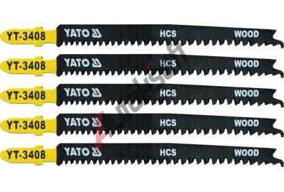 YATO List pilov do pmoar pily na devo typ T 13-8TPI sada 5 ks YTO YT-3408, YT-3408