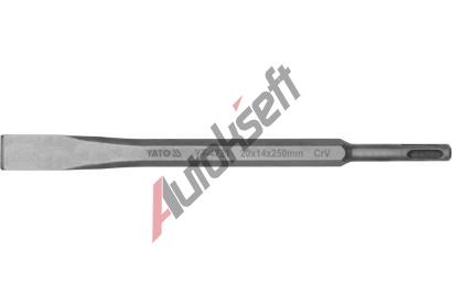 YATO Sek�� SDS+ ploch� 20 x 14 x 250 mm CrV YTO YT-4721, YT-4721