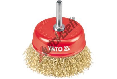 YATO Kart�� dr�t�n� �eln� s n�stavcem do vrta�ky 75 mm mosaz YTO YT-4750, YT-4750