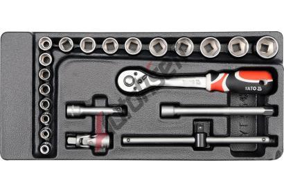 YATO Vloka do zsuvky - kle nstrn 22ks 6-22 mm gola YTO YT-5542, YT-5542