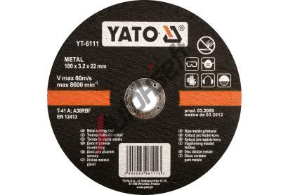 YATO Kotou� na kov 125 x 22 x 1,2 mm YTO YT-5923, YT-5923