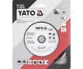 YATO Kotou� diamantov� 115 x 22,2 x 2,1 mm hladk� YTO YT-6012, YT-6012