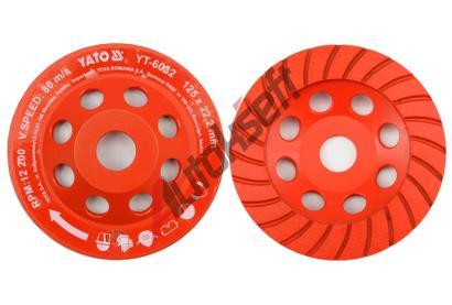 YATO Kotouč diamantový 125 x 22,2 mm brusný YTO YT-6032, YT-6032 YATO Kotouč diamantový 125 x 22,2 mm brusný YTO YT-6032, YT-6032