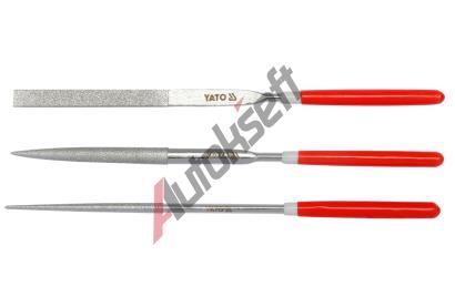 YATO Sada piln�k� jehlov�ch diamantov�ch 3 x 140 mm 3 ks YTO YT-6143, YT-6143