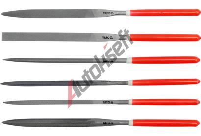 YATO Sada pilníků jehlových 4 x 160 mm 6 ks YTO YT-6161, YT-6161 YATO Sada pilníků jehlových 4 x 160 mm 6 ks YTO YT-6161, YT-6161